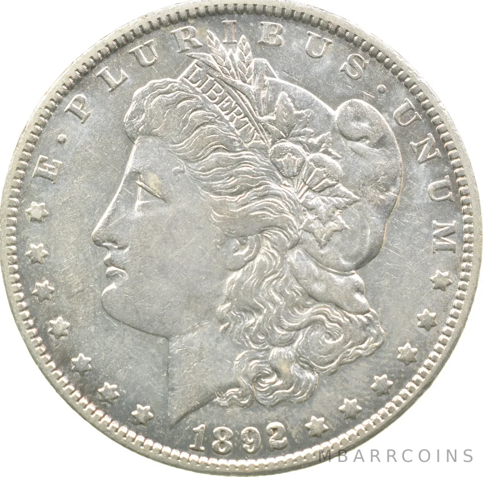1892-O Morgan Silver Dollar a3630