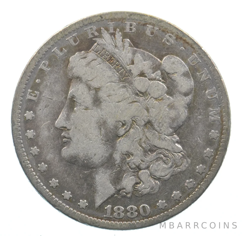 Early - 1880-O Morgan Silver Dollar - 90% US Coin *678