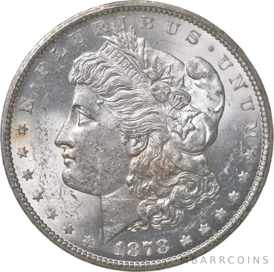 1878-CC Morgan Silver Dollar a6164