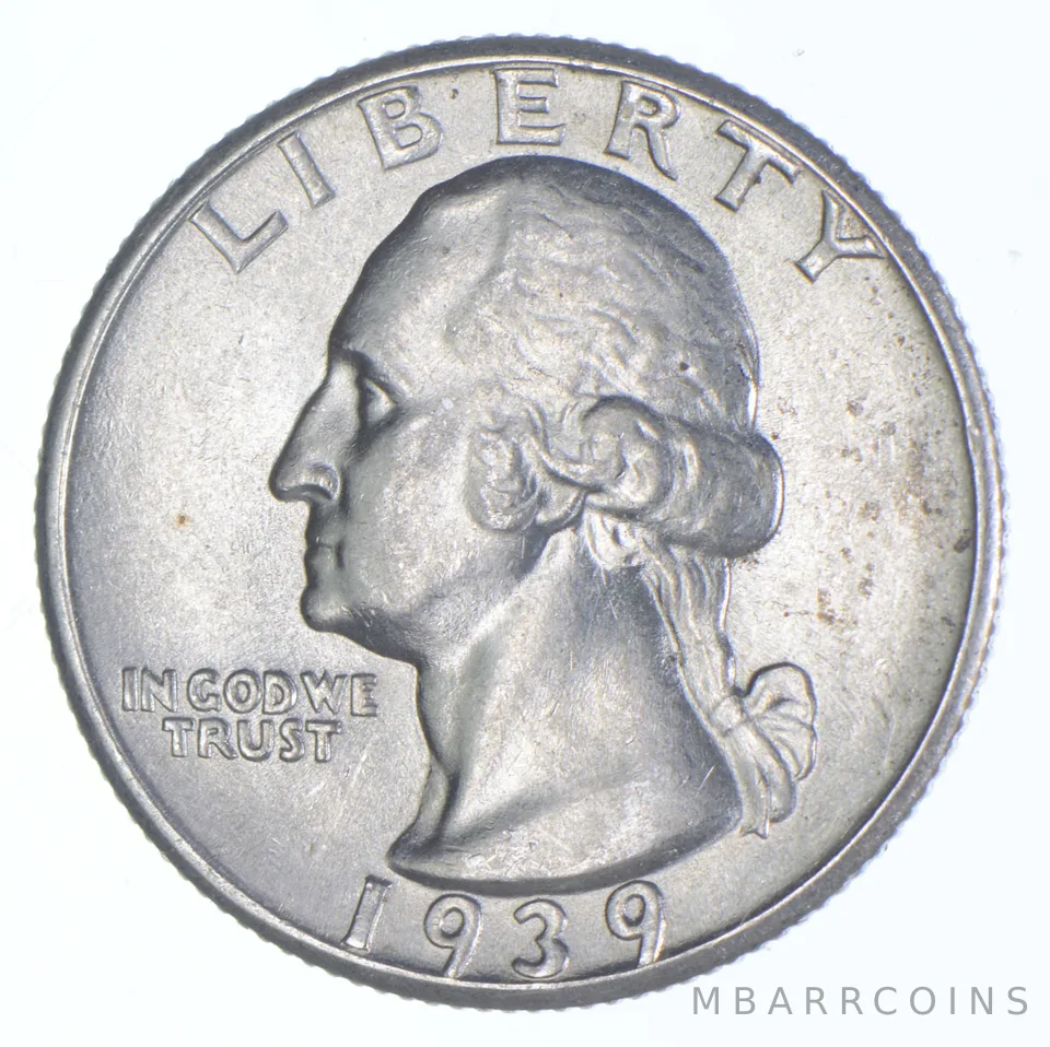 1939 Washington Quarter a1966