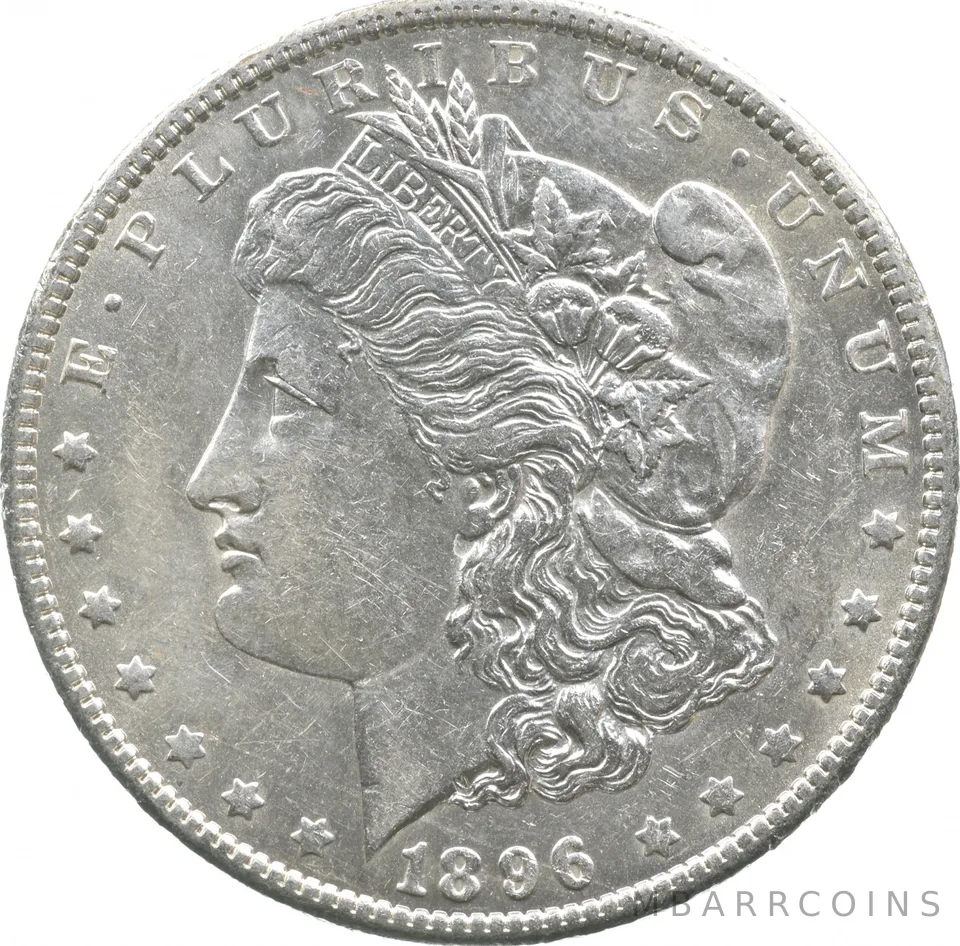 1896-O Morgan Silver Dollar a0685