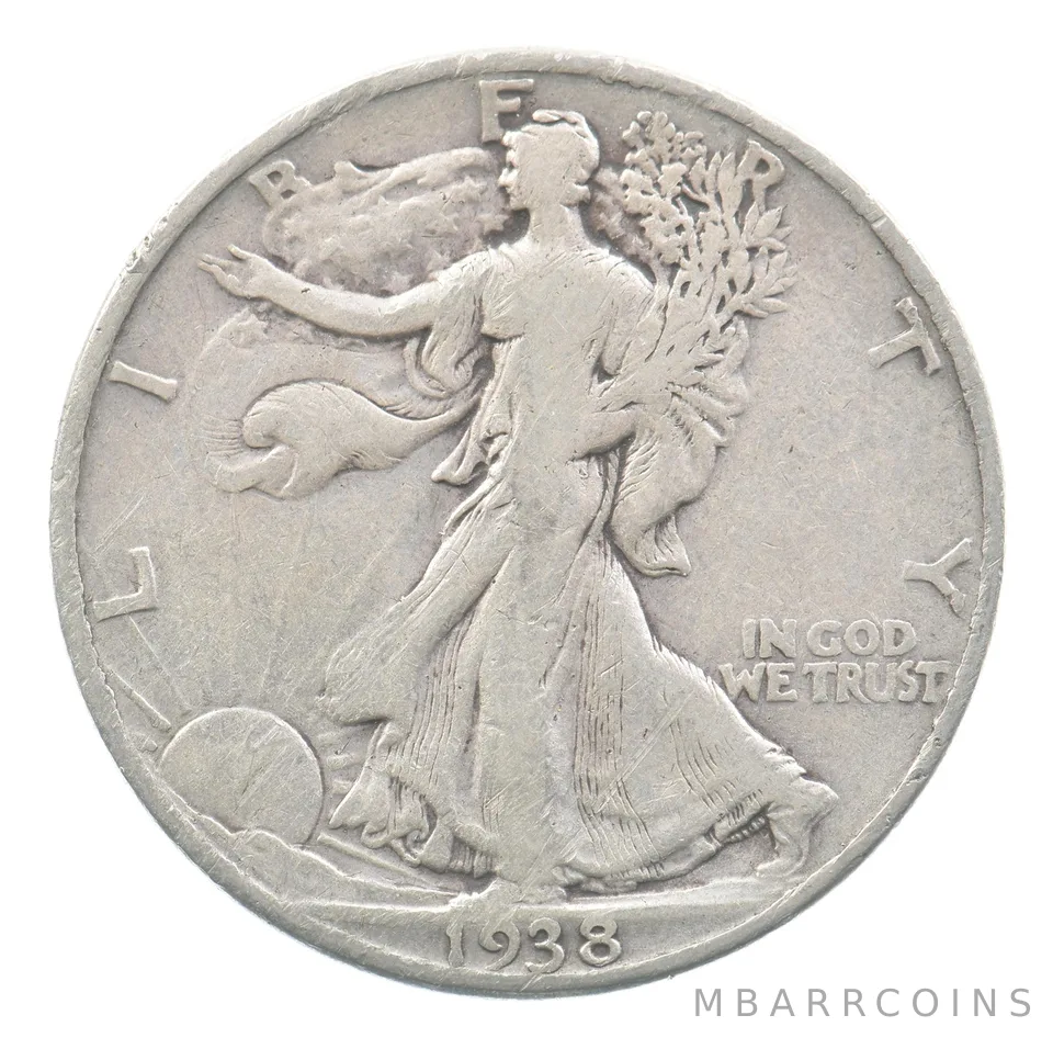 1938-D Walking Liberty Half Dollar *3978