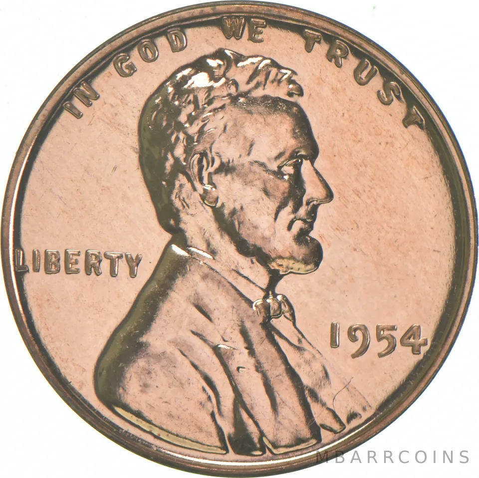 1954 Proof Lincoln Wheat Cent