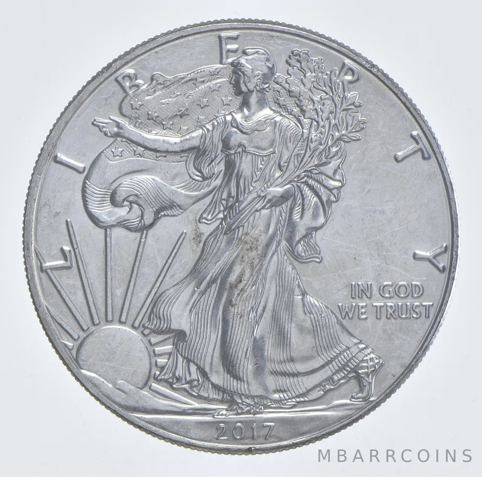 Better Date 2017 American Silver Eagle 1 Troy Oz .999 Fine Silver *519