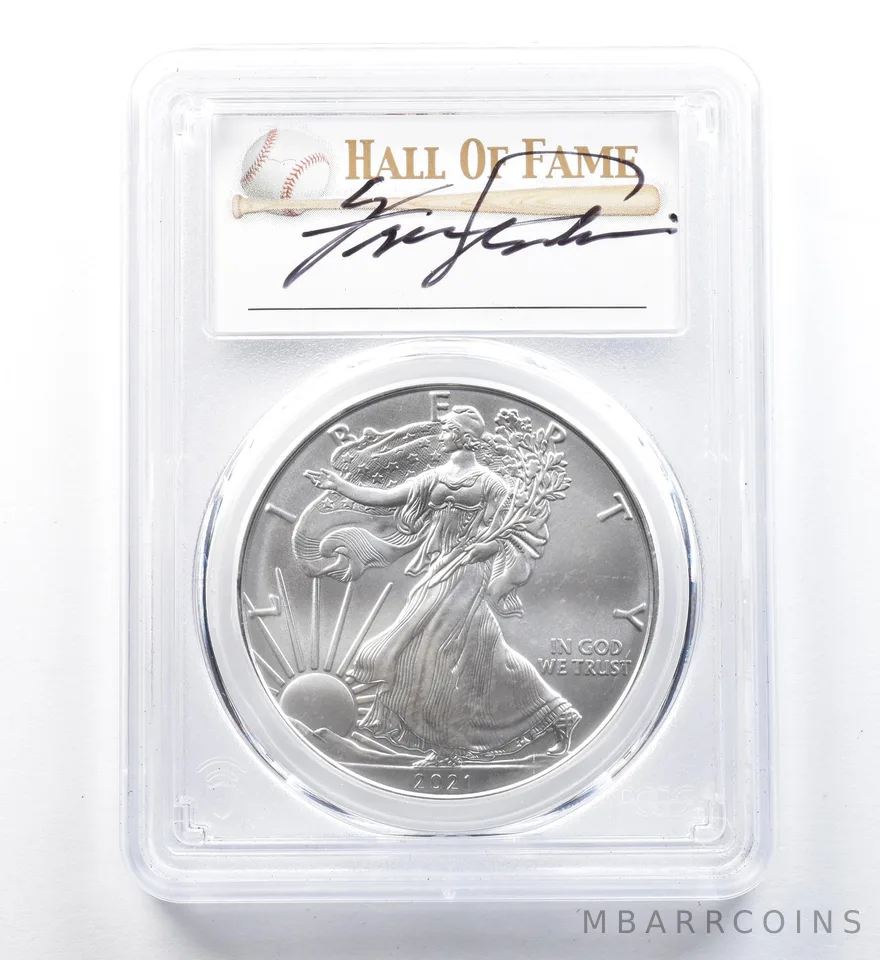 2021 (P) American Silver Eagle T1 Jenkins Emergency Issue FDOI MS70 PCGS a1275