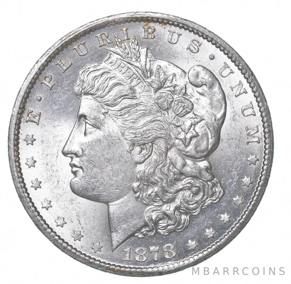1878-CC Morgan Silver Dollar a4320