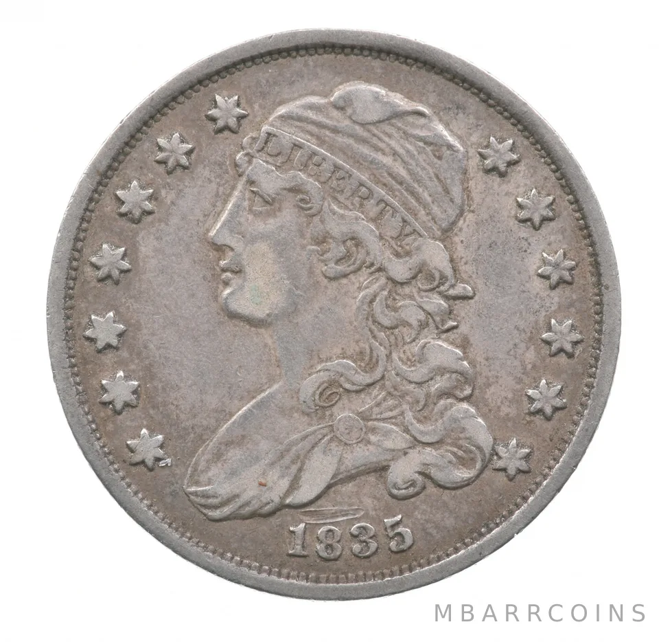 1835 Capped Bust Quarter *4604