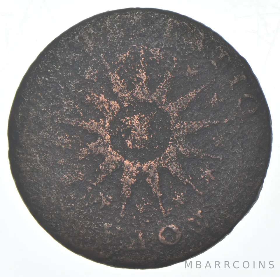 1785 United States Pre-Federal Nova Constellatio Copper Token Pointed Rays *8425