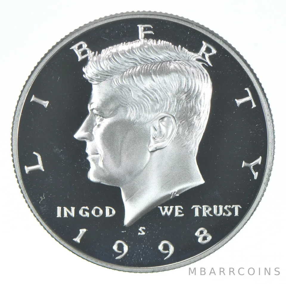 1998-S Kennedy Half Dollar Proof 90% Silver