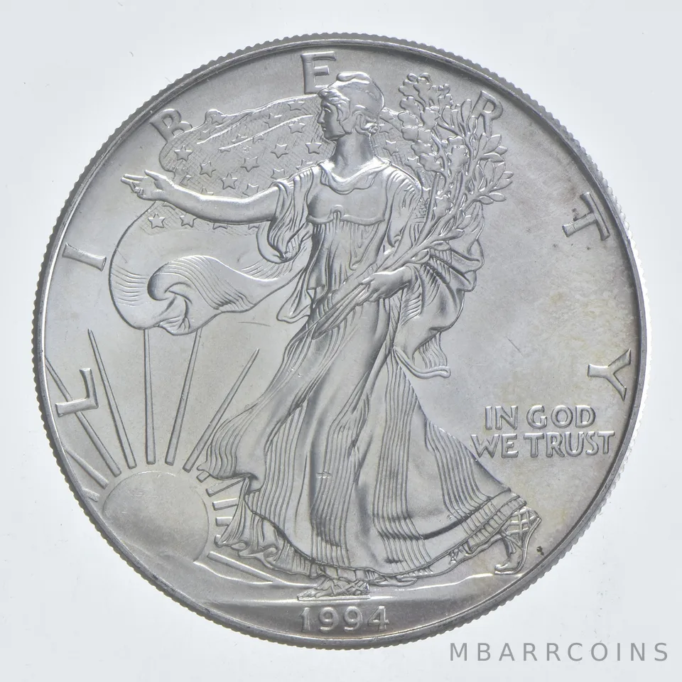 Better Date 1994 American Silver Eagle 1 Troy Oz .999 Fine Silver *743