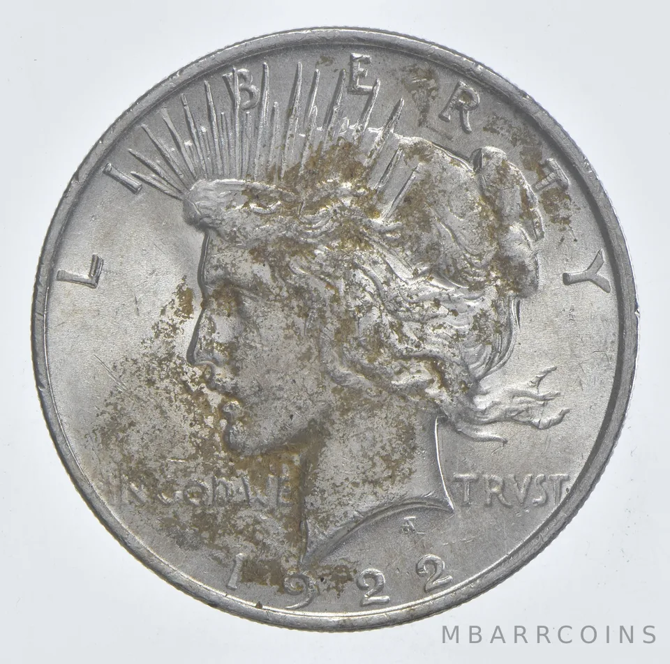 1922 Peace Silver Dollar Estate Coin Collection *268