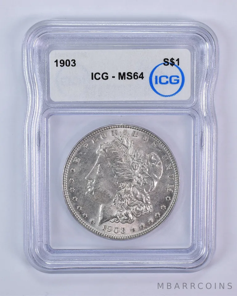1903 Morgan Silver Dollar MS64 ICG