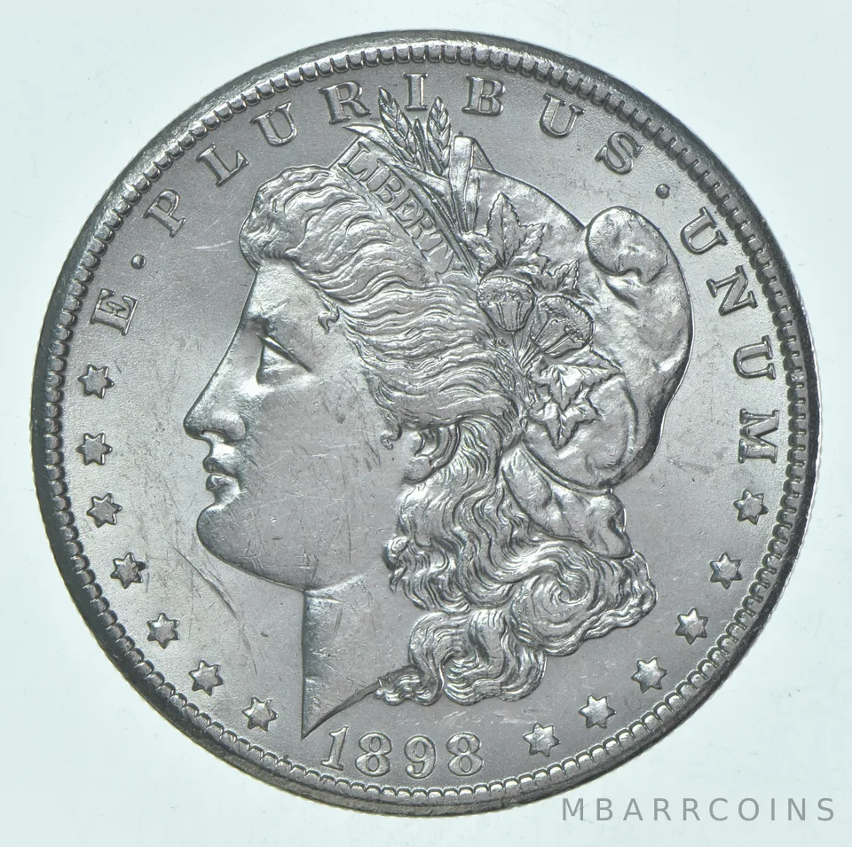 BU/Unc 1898-O Morgan Silver Dollar (1 coin)