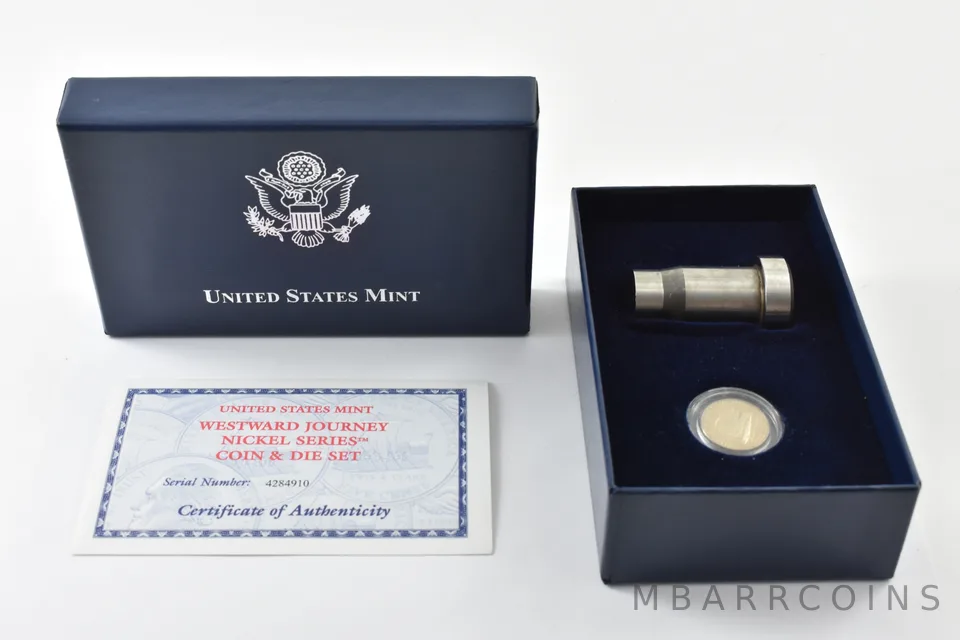 2004-D Jefferson Nickel Westward Journey Coin & Die Set W/ OGP *7646