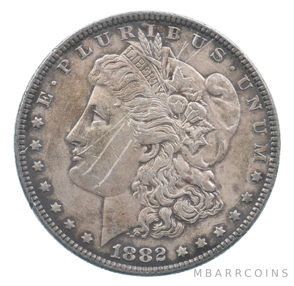 Better 1882 Morgan Silver Dollar - 90% US Coin - Nice Coin *604
