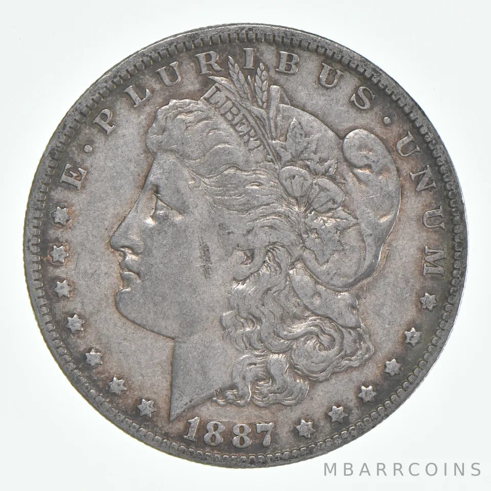 VF 1887-O Morgan Silver Dollar (1 coin)