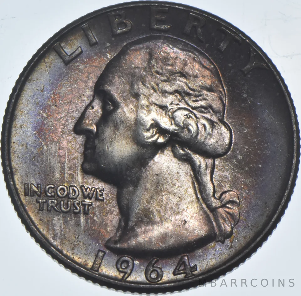 1964 Washington Quarter *9349