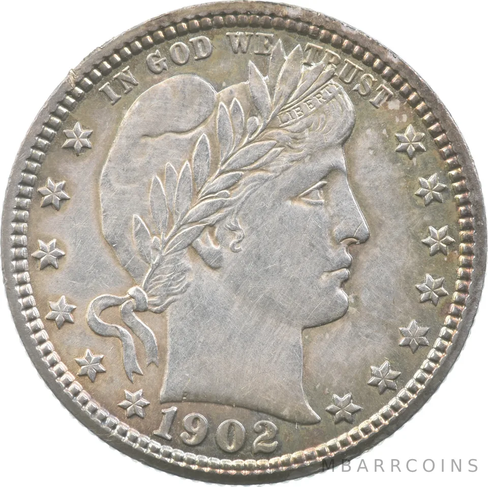 1902 Barber Quarter a5070