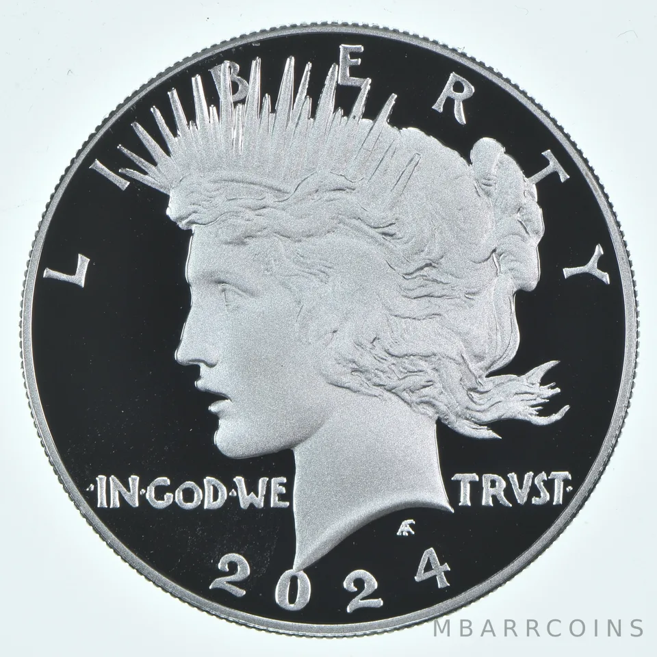 2024-S Peace Silver Dollar Proof .999 Silver