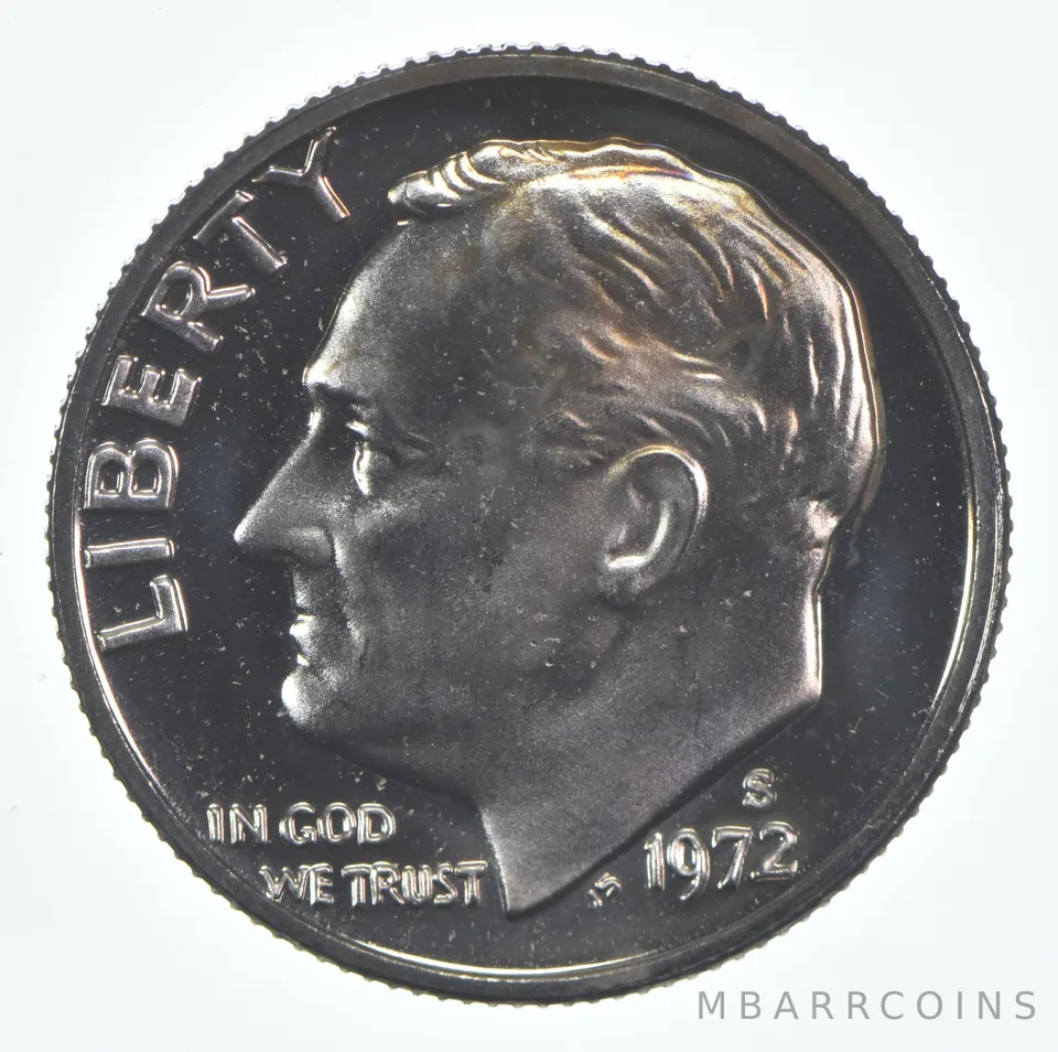 1972-S Roosevelt Dime CLAD Proof