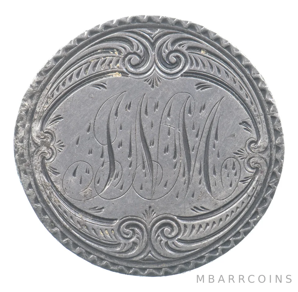 1826 Capped Bust Half Dollar Love Token JNM *8596