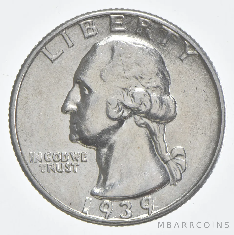 1939-S BU Washington Quarter Silver