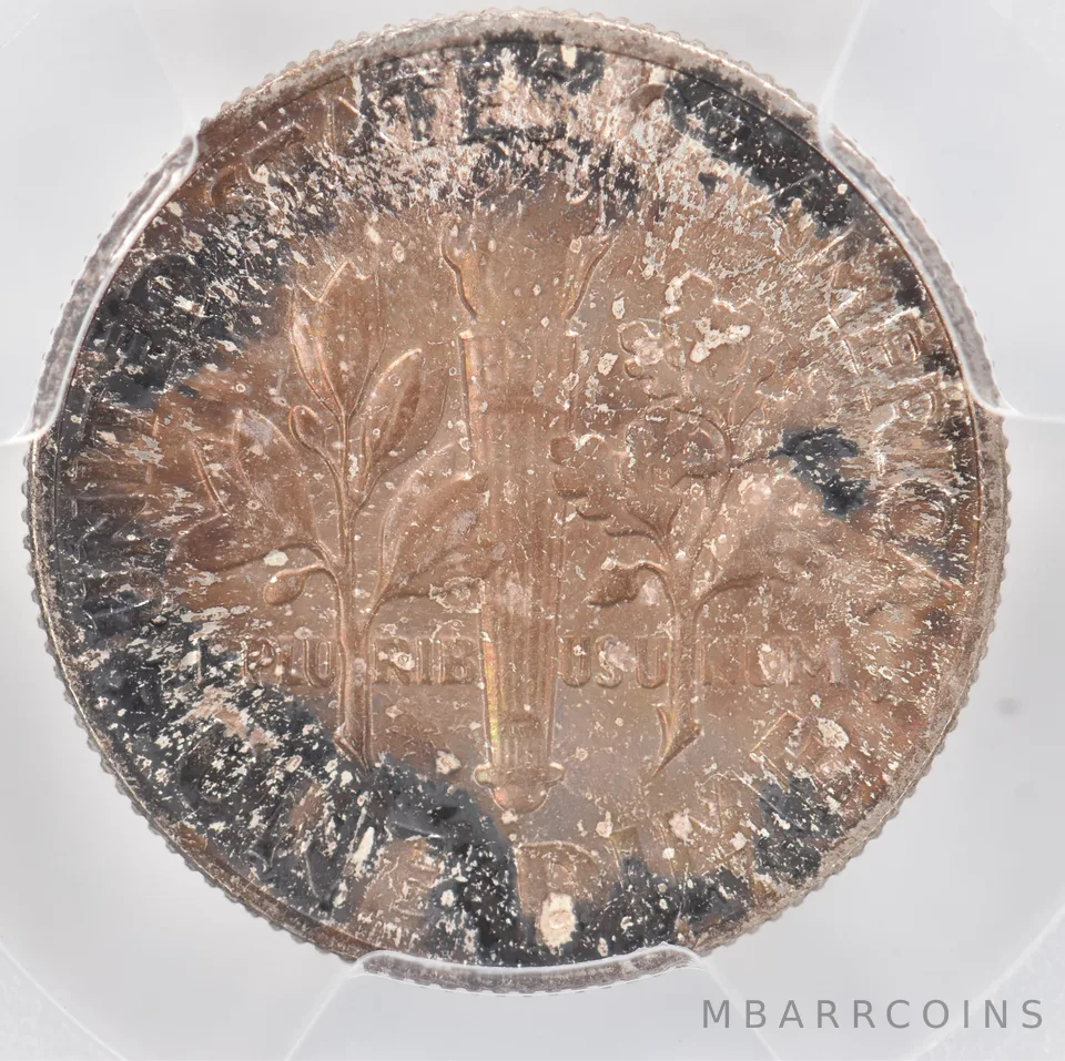 1964 Roosevelt Dime MS65 PCGS Beautiful Tone *0926