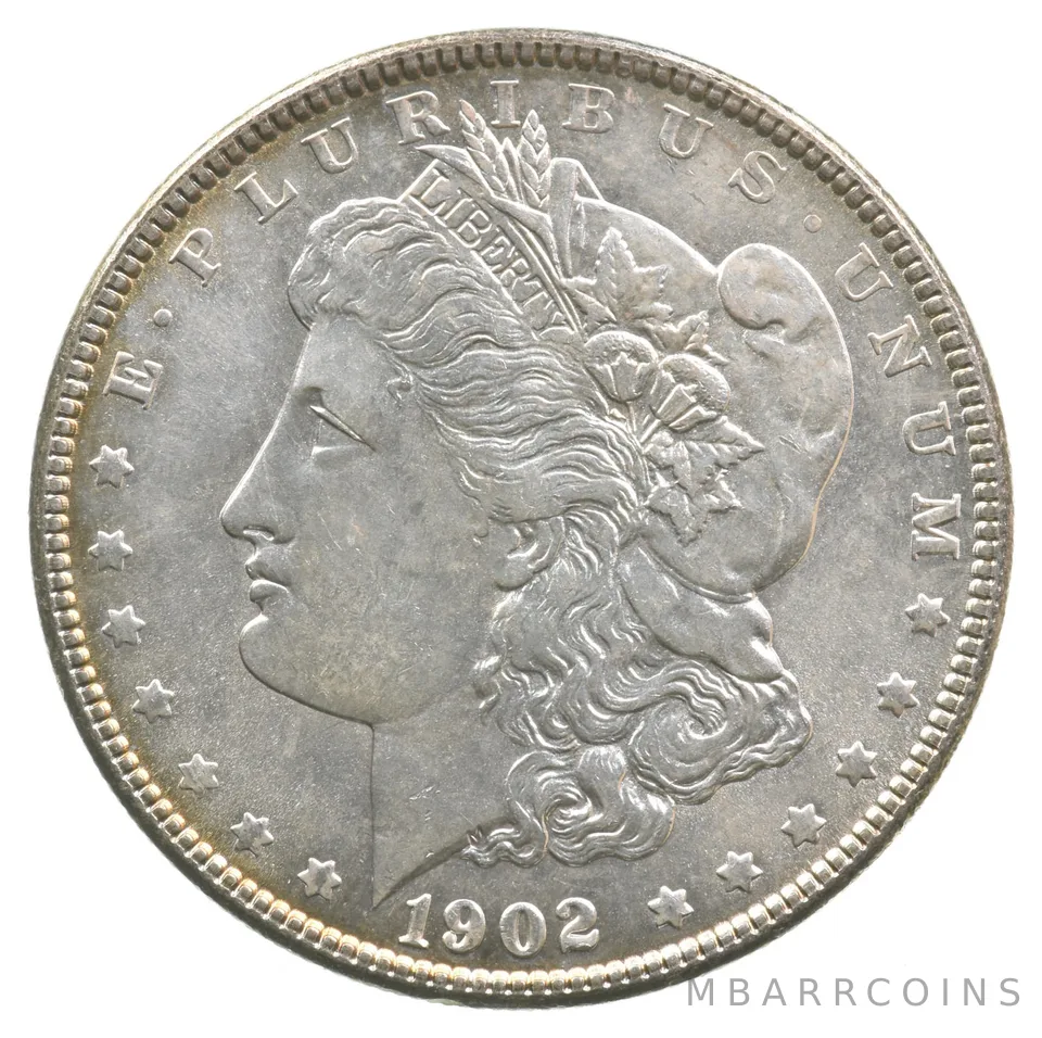 1902 Morgan Silver Dollar a4889