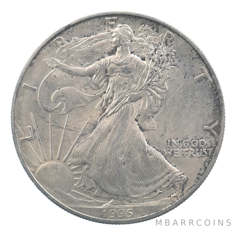 Better Date 1995 American Silver Eagle 1 Troy Oz .999 Fine Silver *757