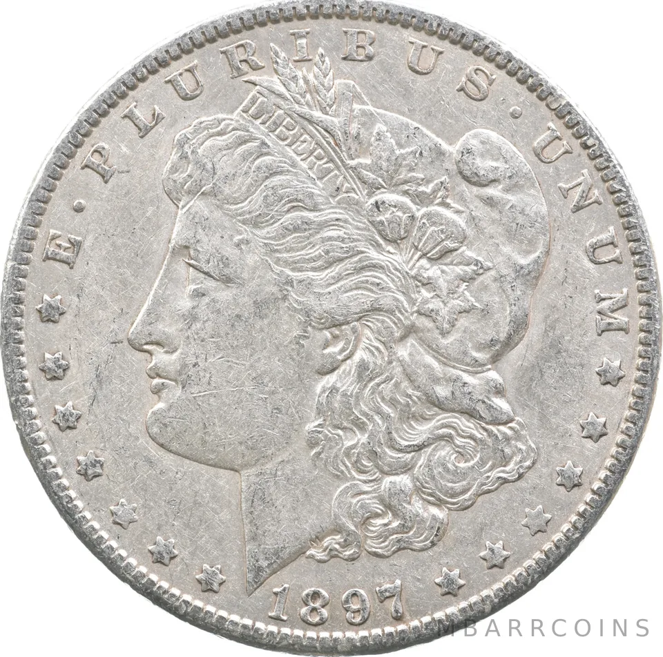 1897-O Morgan Silver Dollar a5208