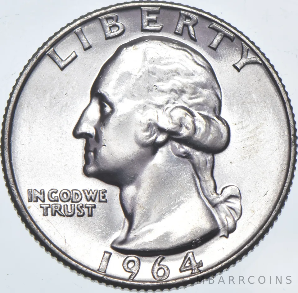 1964 Washington Quarter *9366