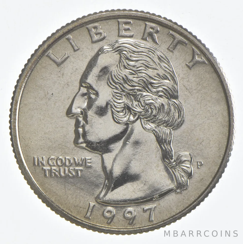 1997-P Washington Quarter Clad Unc