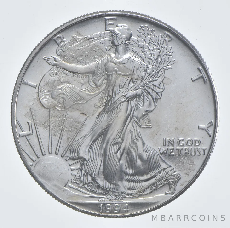 Better Date 1994 American Silver Eagle 1 Troy Oz .999 Fine Silver *965
