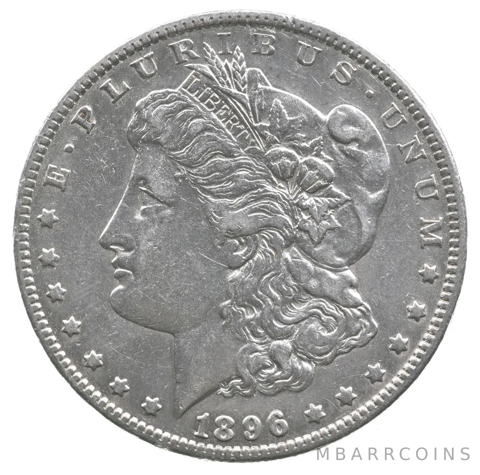 1896-O Morgan Silver Dollar a4556