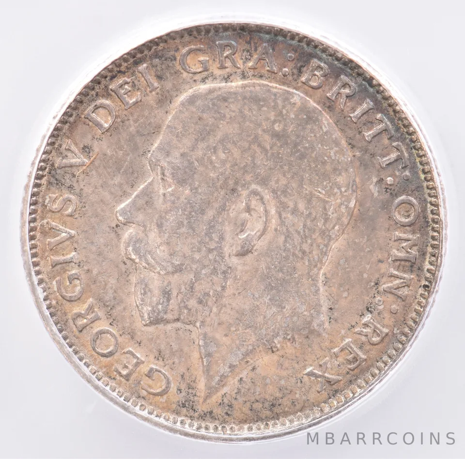 1914 Great Britain 6 Pence KM#815 MS63 ICG Beautiful Tone *1942