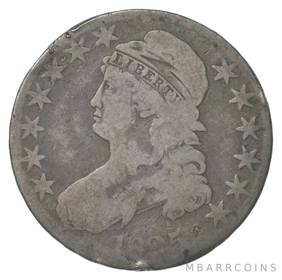 1825 Capped Bust Half Dollar *6411