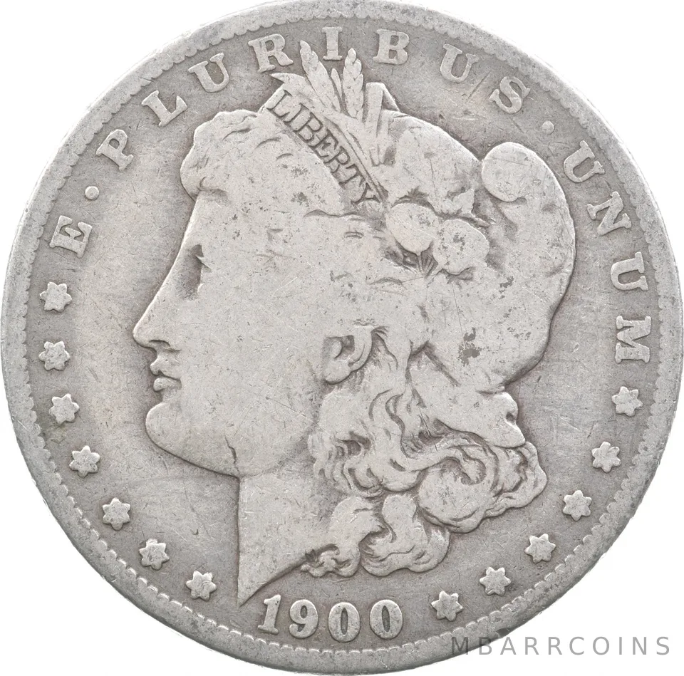 1900-O/CC Morgan Silver Dollar O Over CC a5830