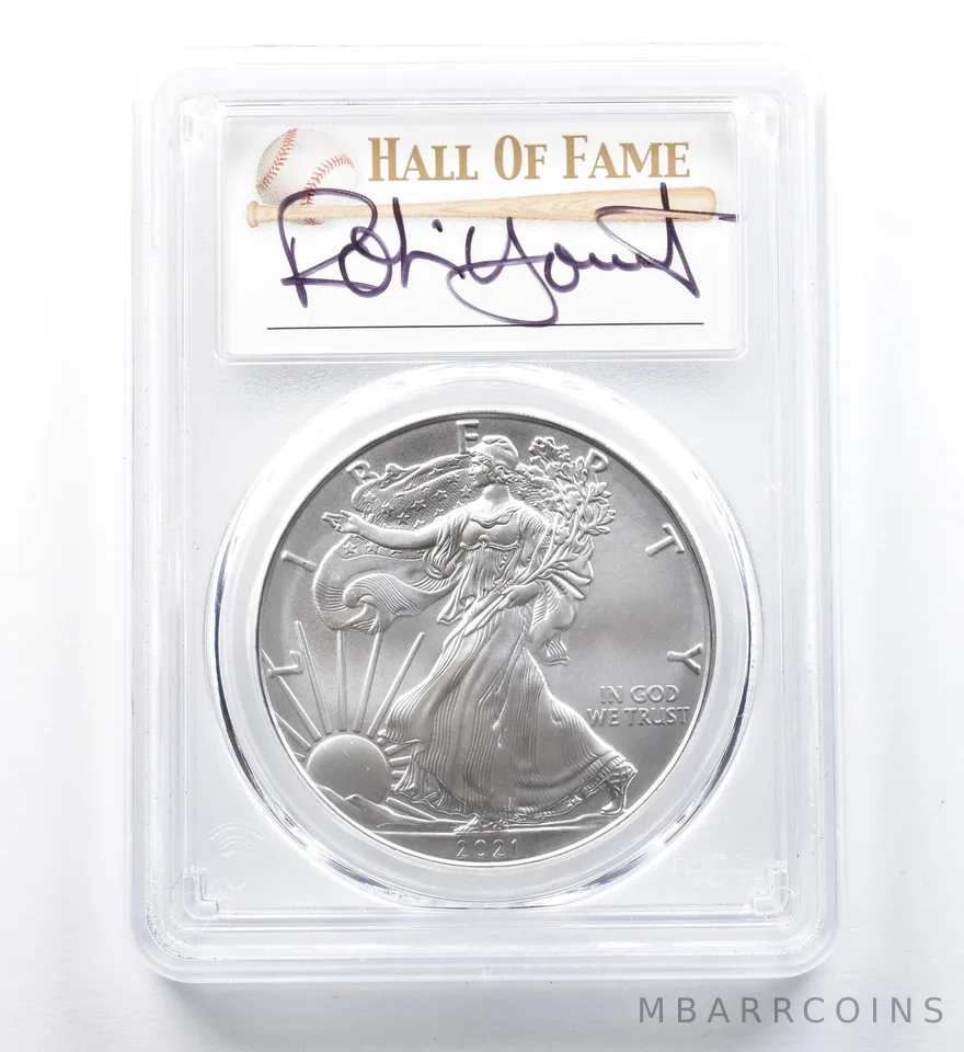 2021 (P) American Silver Eagle Type 1 Yount Emergency Issue FDOI MS70 PCGS a1282