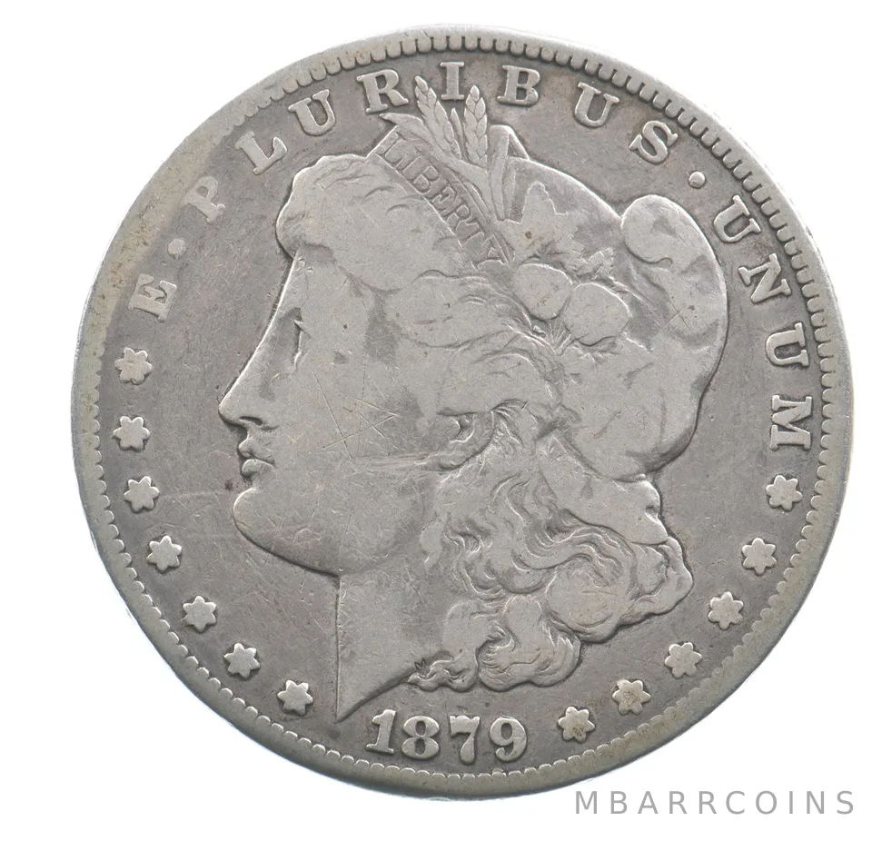 1879-CC Morgan Silver Dollar *4359