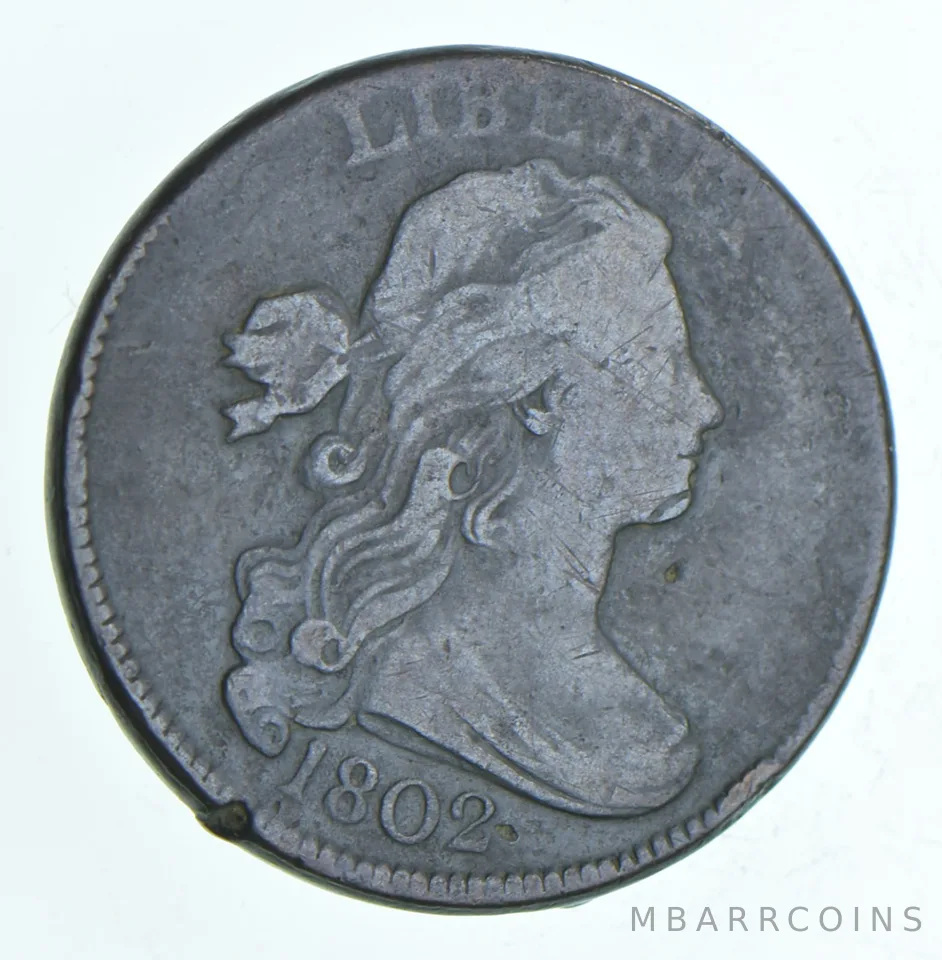 1802 Draped Bust Large Cent a6095
