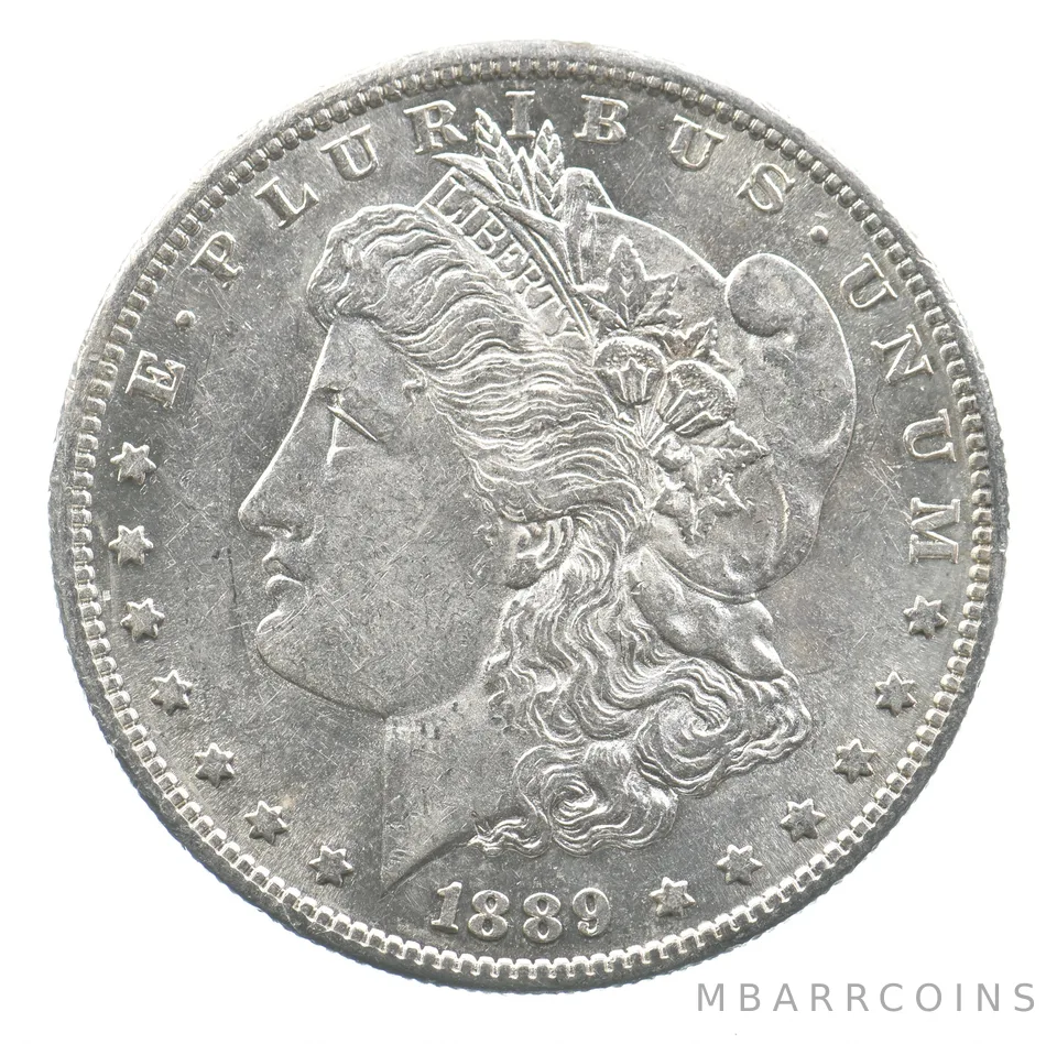 1889-S Morgan Silver Dollar a8943