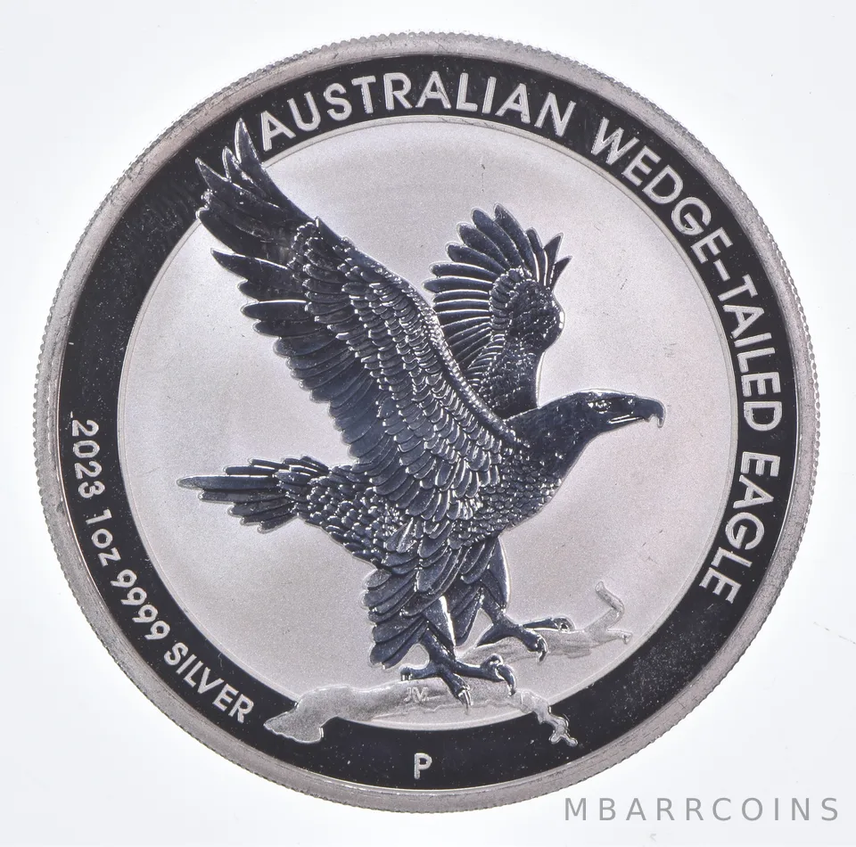 Better Date 2023 Australia $1 1 Oz. Silver Wedge-Tailed Eagle World Coin *740