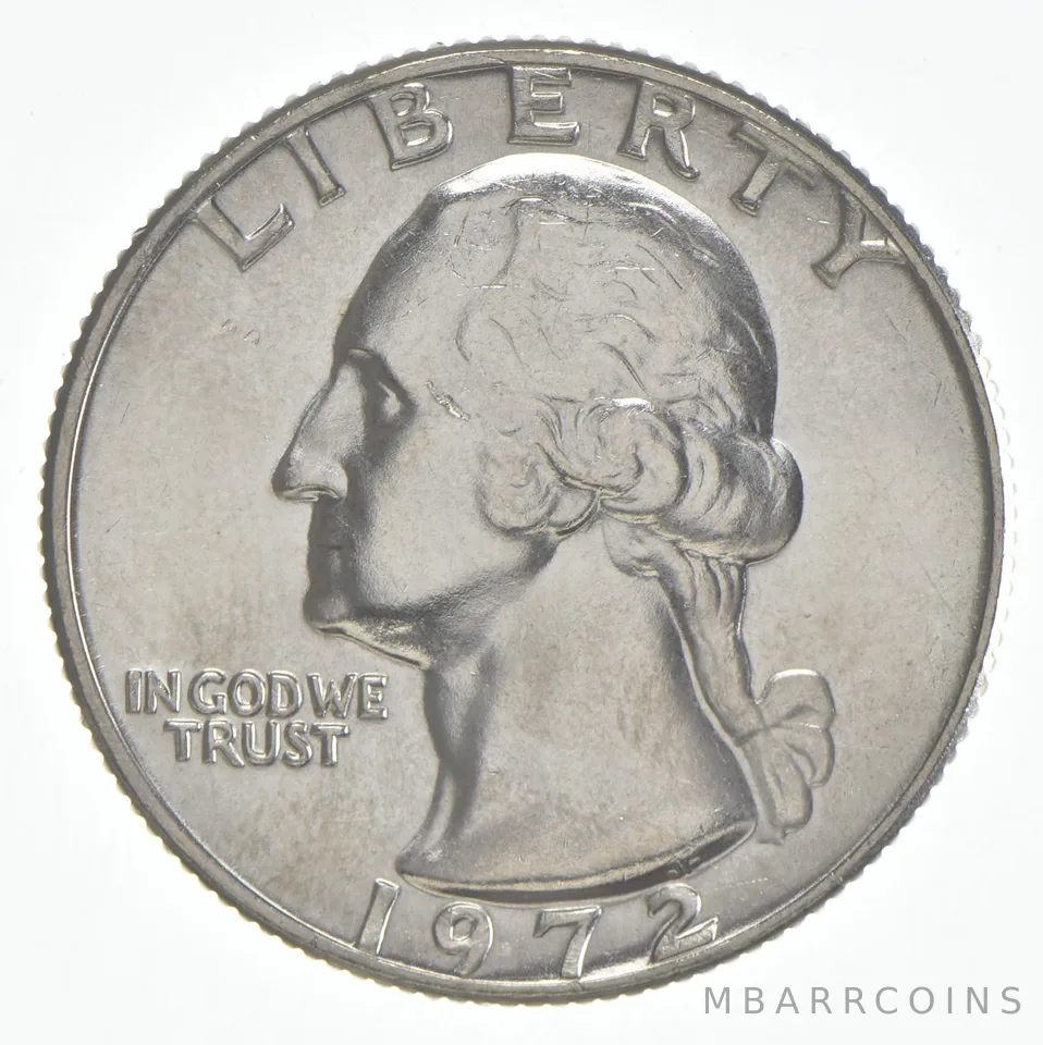 1972-P Washington Quarter Clad Unc