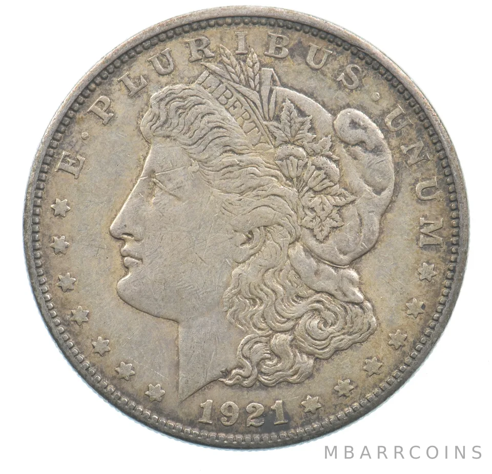 Early - 1921-S Morgan Silver Dollar - 90% US Coin *970
