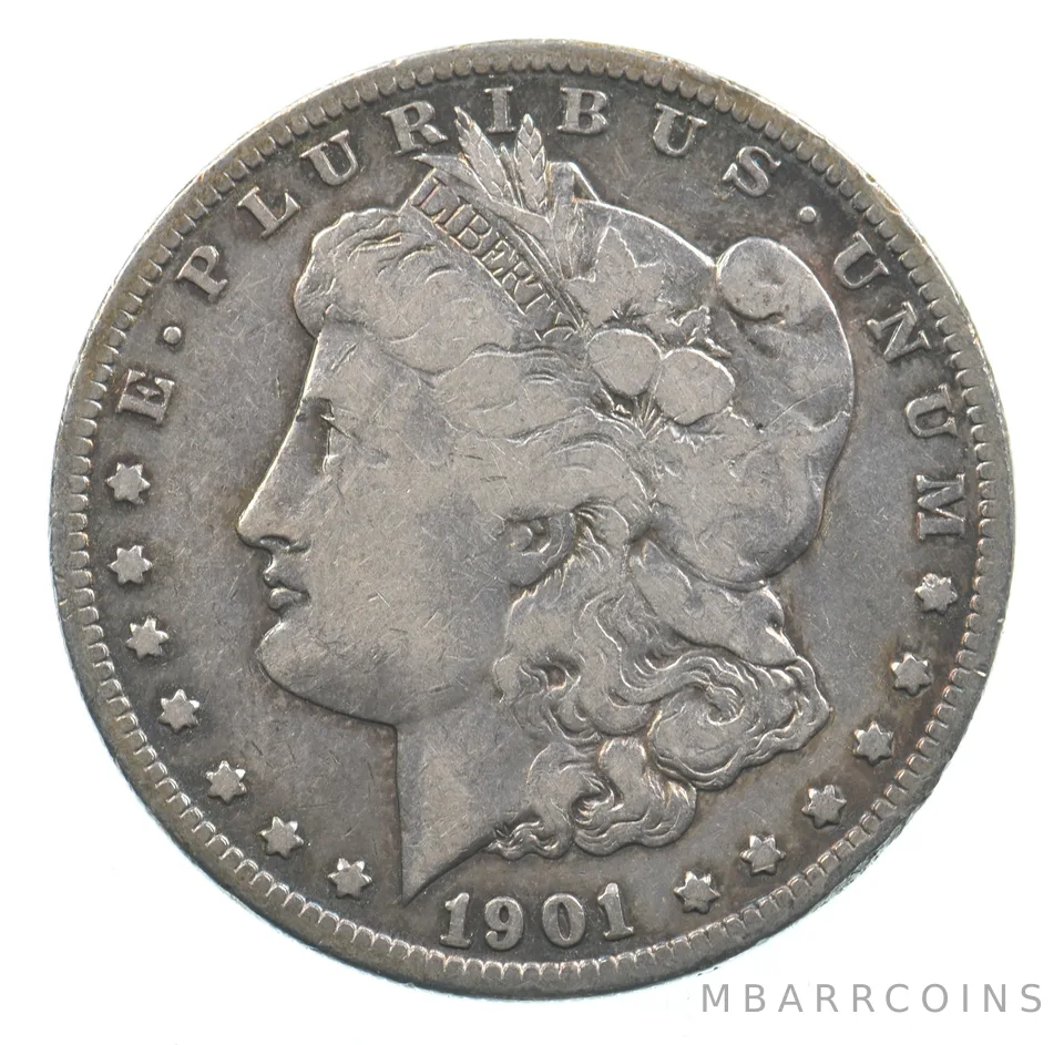 Early - 1901-O Morgan Silver Dollar - 90% US Coin *831