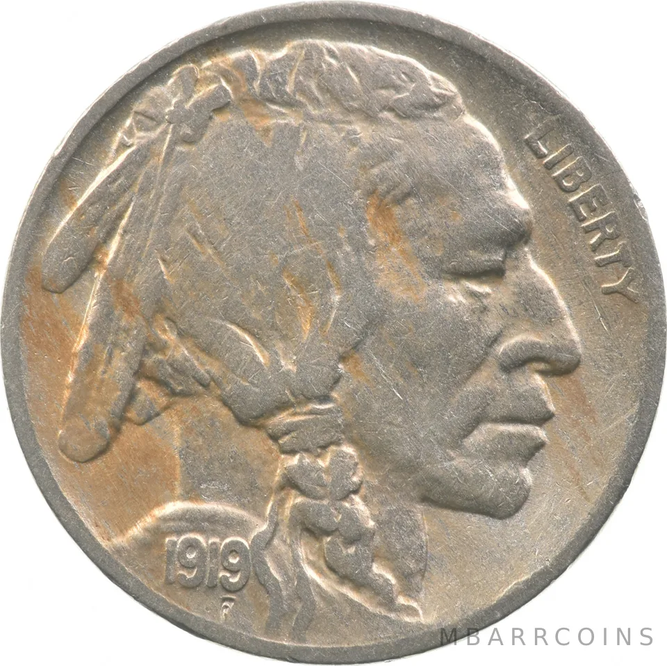 1919-D Indian Head Buffalo Nickel a1469