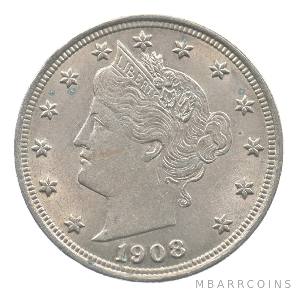 1908 Liberty V Nickel *6551