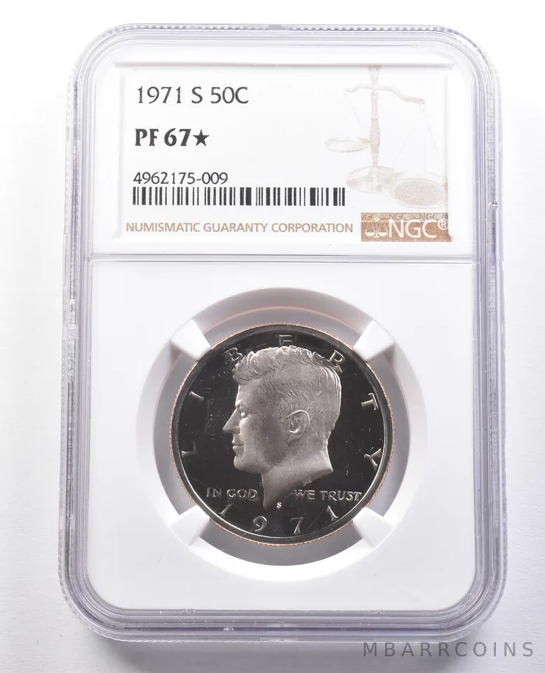 1971-S Kennedy Half Dollar PF67* STAR NGC a9985
