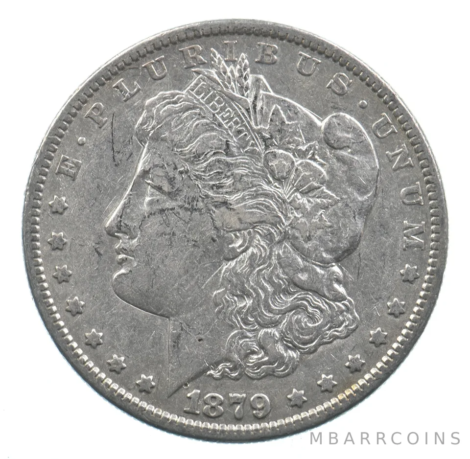 Early - 1879-S Morgan Silver Dollar - 90% US Coin *018