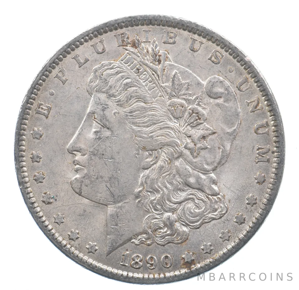 Better 1890 Morgan Silver Dollar - 90% US Coin - Nice Coin *433